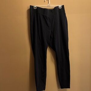 Lands' End Women's Black Leggings